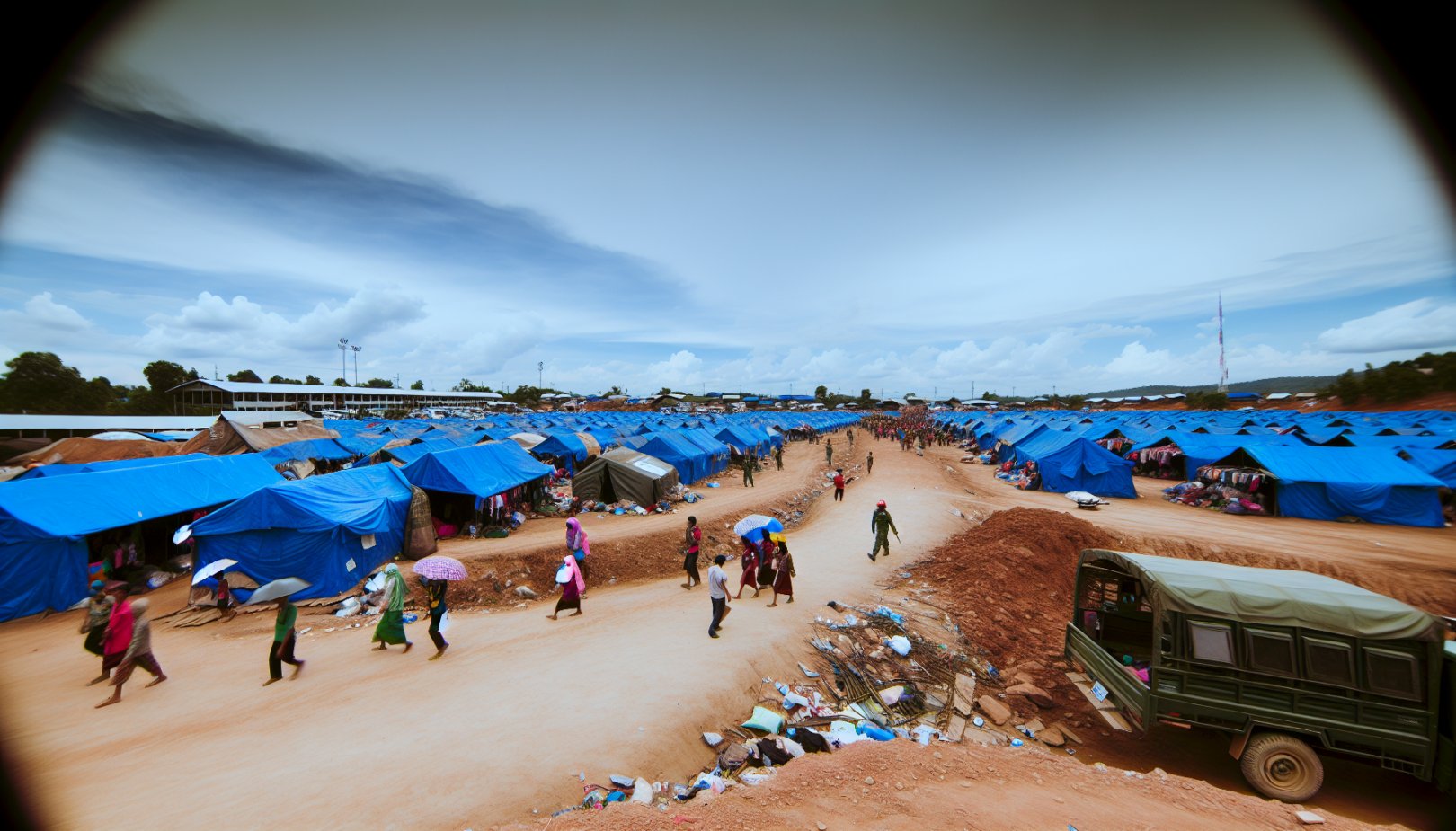 Kampene eskalerer: Over 500 000 på flukt fra Thailand-Kambodsja