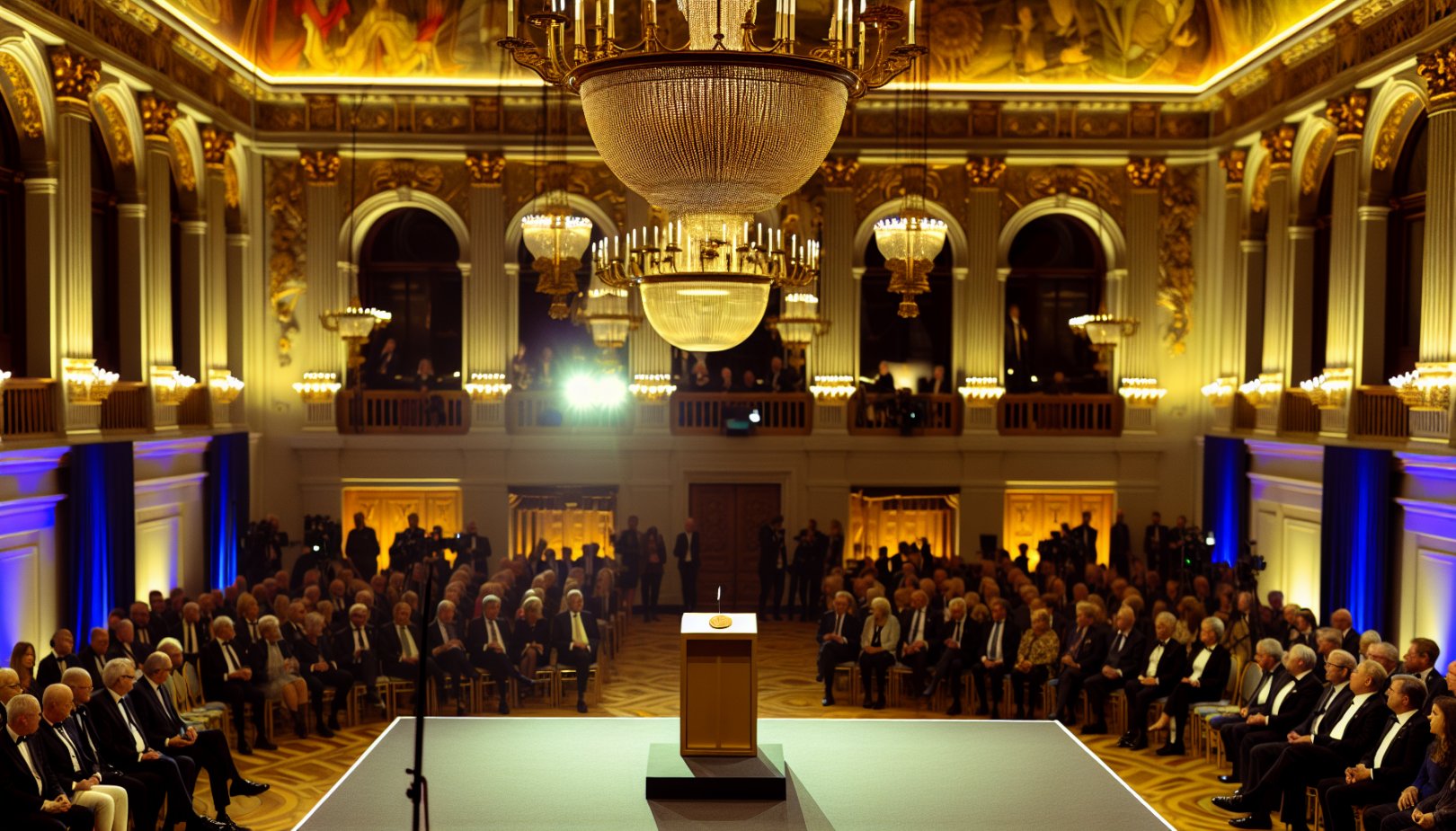 Machados datter tar imot Nobels fredspris under sikkerhetstrusler