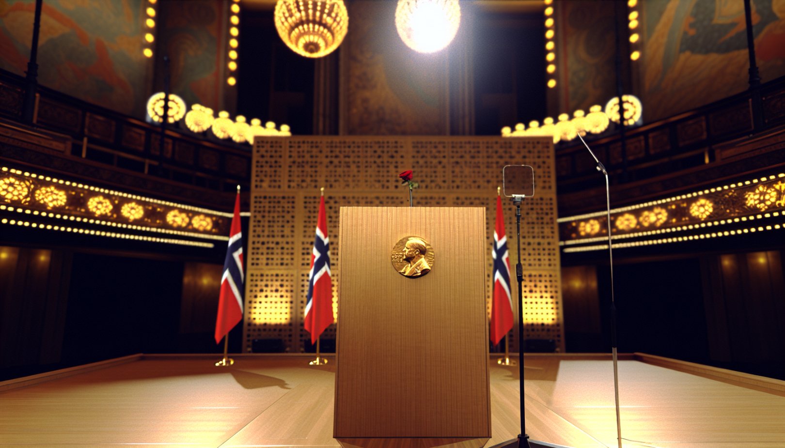 Nobelprisvinner Machado på flukt, datteren mottar prisen i Oslo