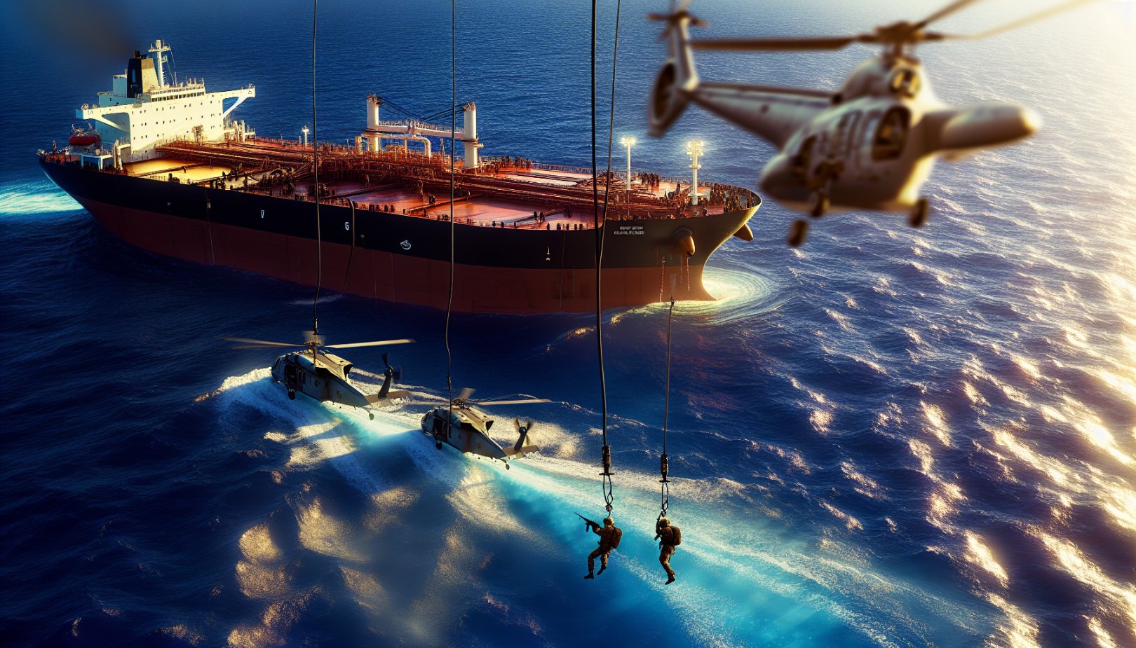 USA beslaglegger gigantisk oljetanker, anklaget for internasjonalt sjørøveri