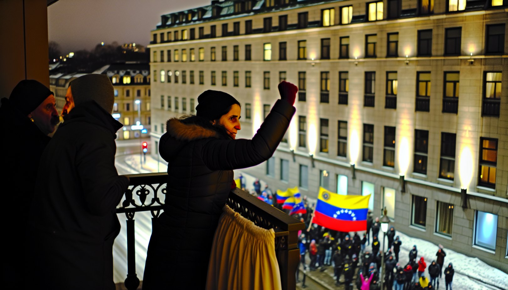 Machado i Oslo: Farlig flukt og Nobelpris setter press på Maduro