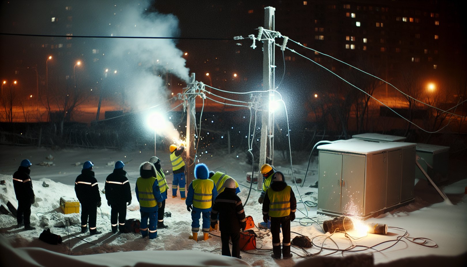 Russiske angrep lammer Ukraina: Krise i strømnett og diplomatisk press