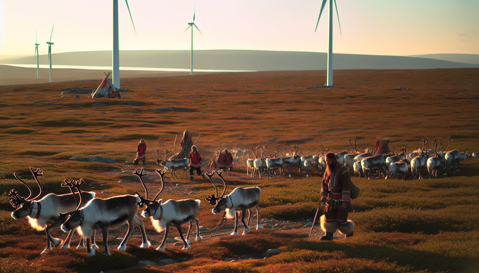 Norske myndigheter møter samisk motstand: Vindkraft kontra rettigheter
