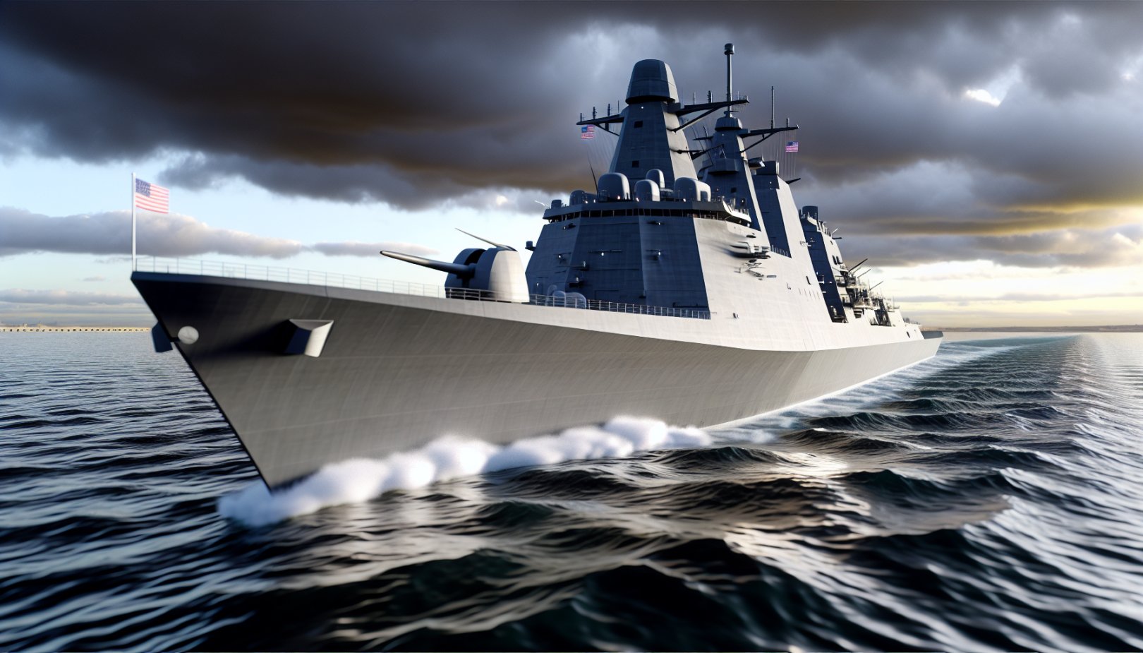 Trump lanserer storslått skipsplan for å utfordre Kina på havet