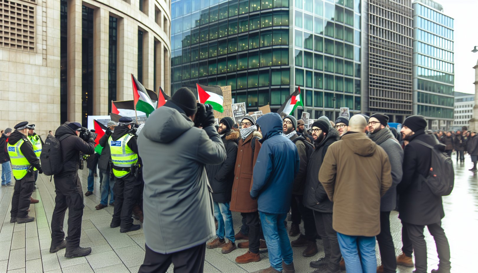 Greta Thunberg pågrepet i London under pro-palestinsk protest