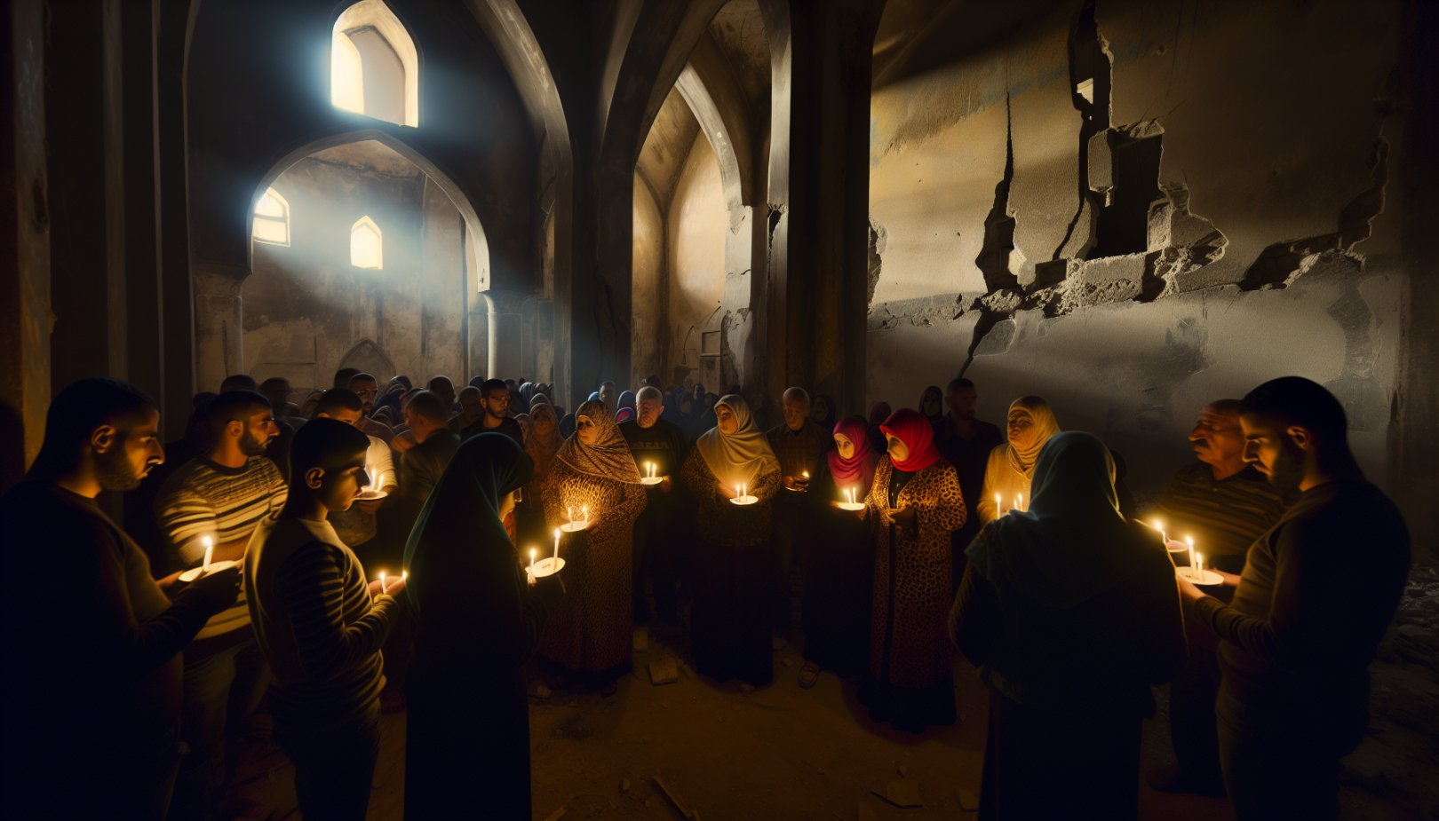 Gazas kristne: Jul i frykt, med håp om fred