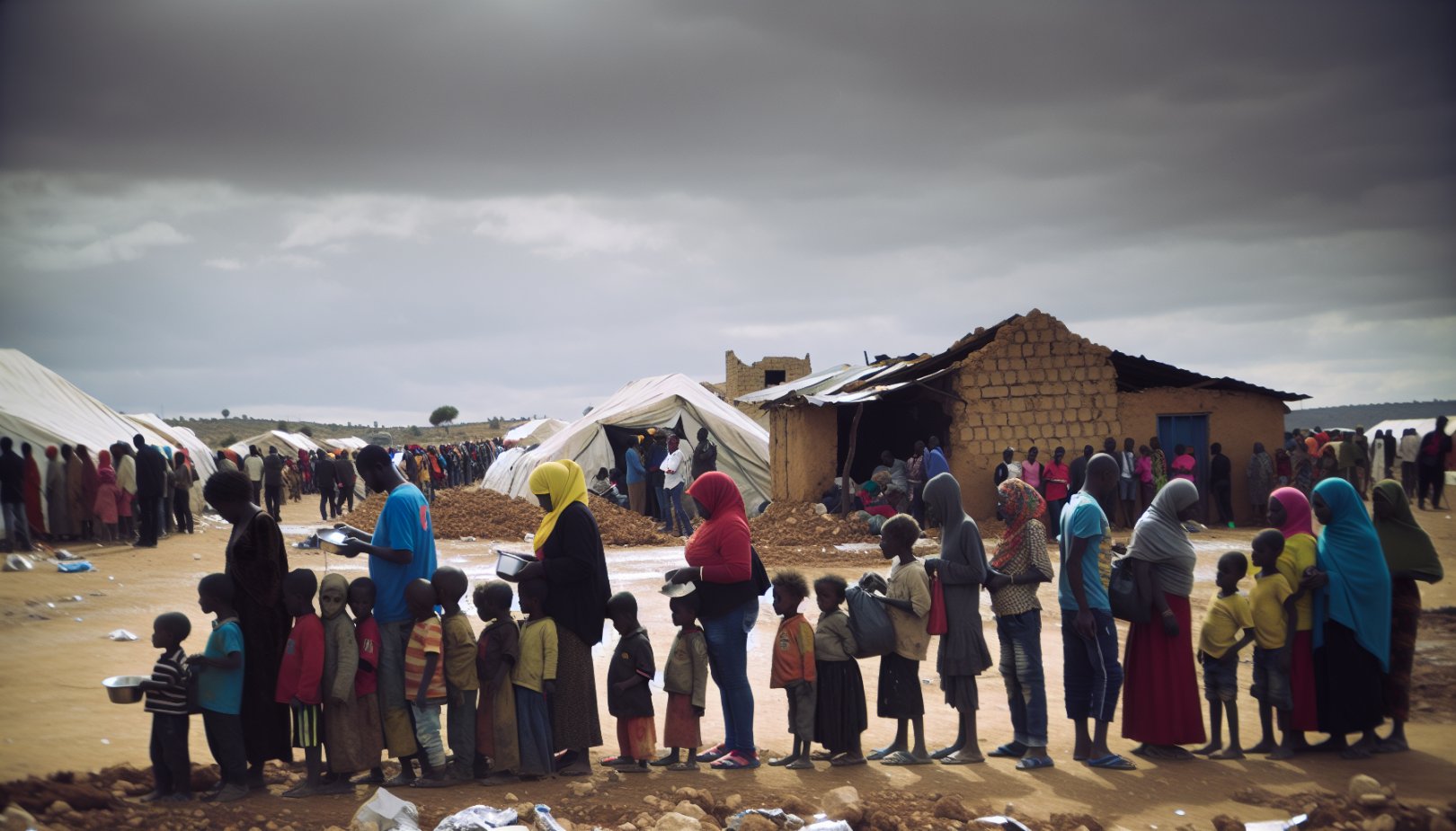 Trump truer Hamas mens Gaza står overfor akutt sultkrise