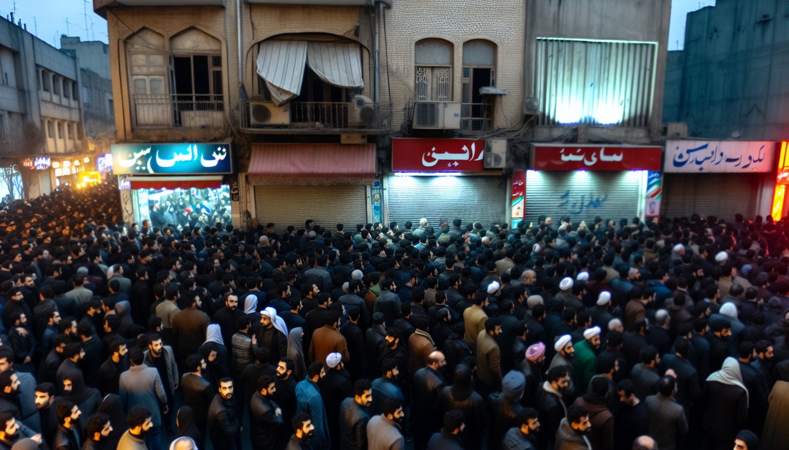 Økonomisk krise utløser eksplosive protester i Iran