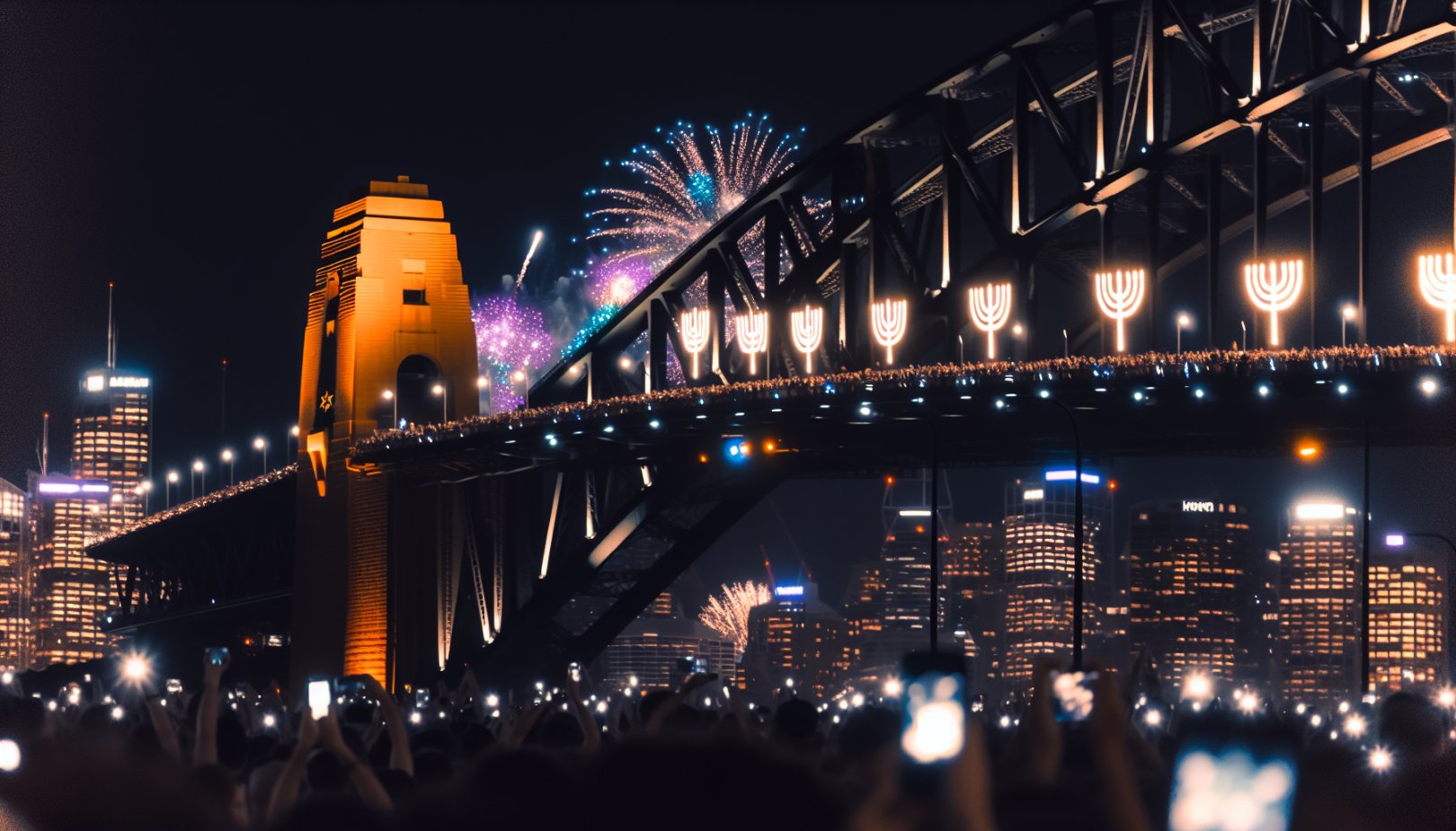 Sydney forent etter terror: Fyrverkeri og enhet til tross for frykt