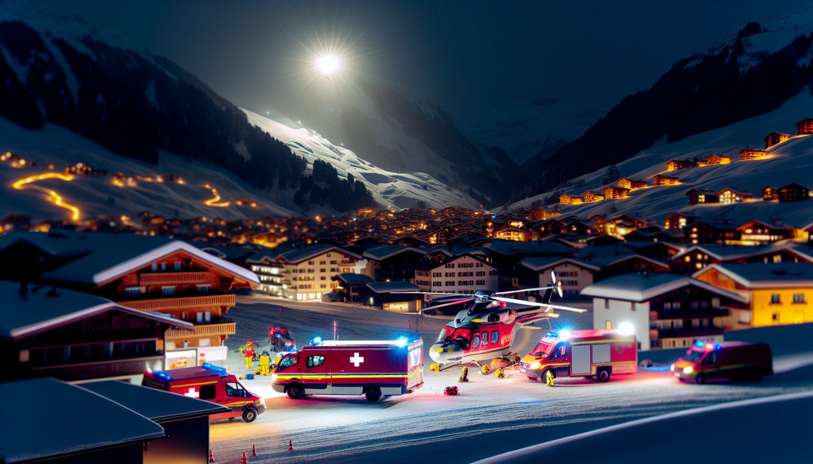 Eksplosjon i sveitsisk bar etterlater døde og skadde - årsak ukjent