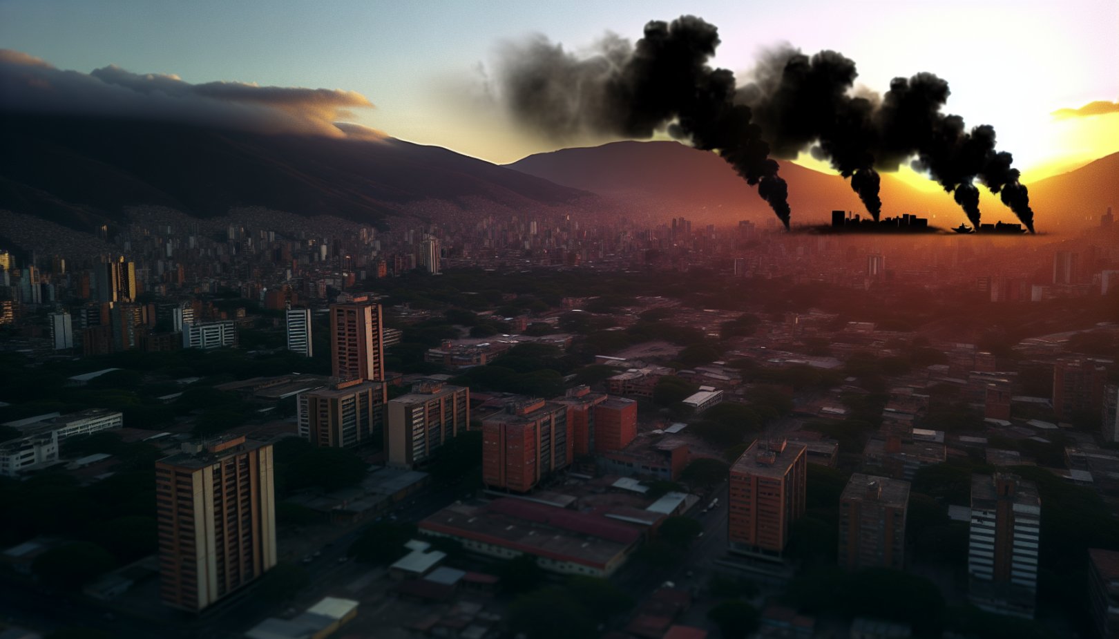 Trump hevder Maduro er fanget i storskala operasjon i Venezuela