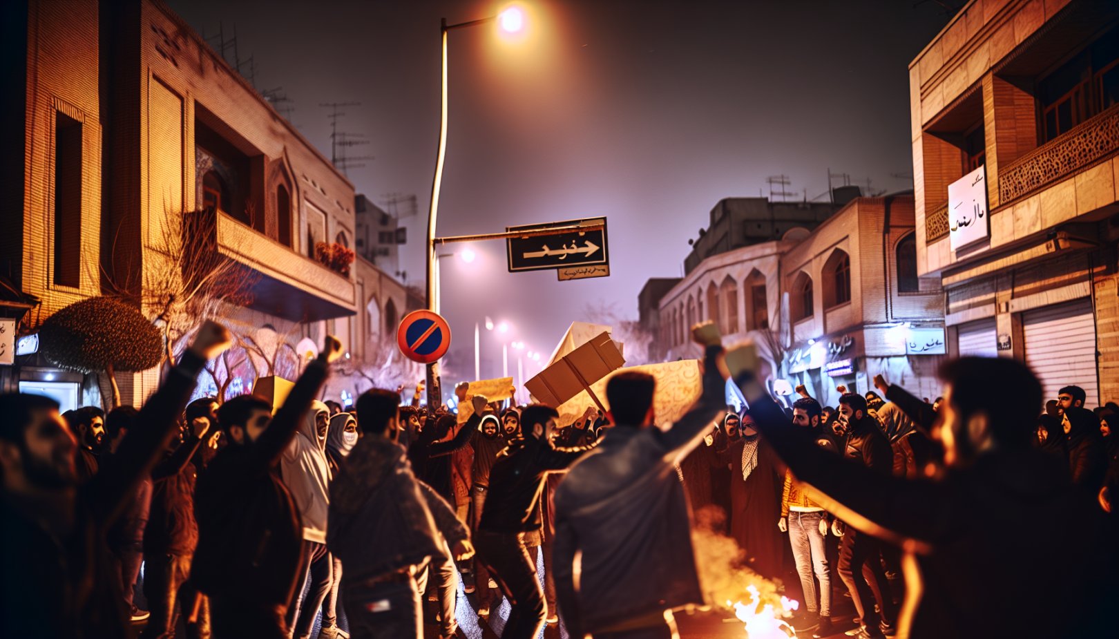 Økende Iran-protester: 'Trump Street' og internasjonale advarsler