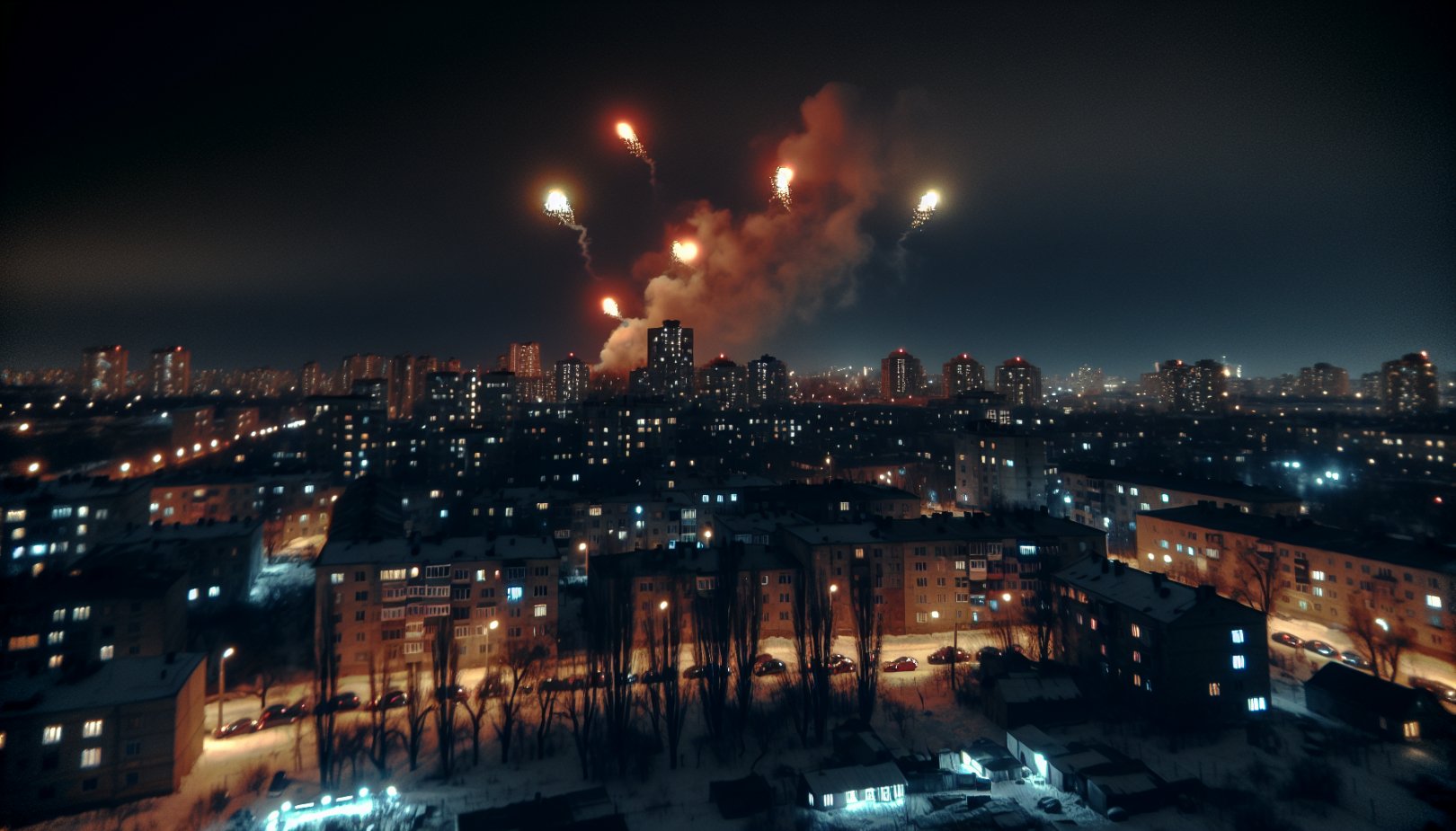 Russisk ballistisk missil angrep Ukraine: Fire drept, 25 skadet