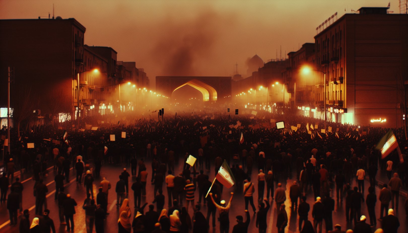 62 drept og internett stengt ned under Irans voldsomme protester