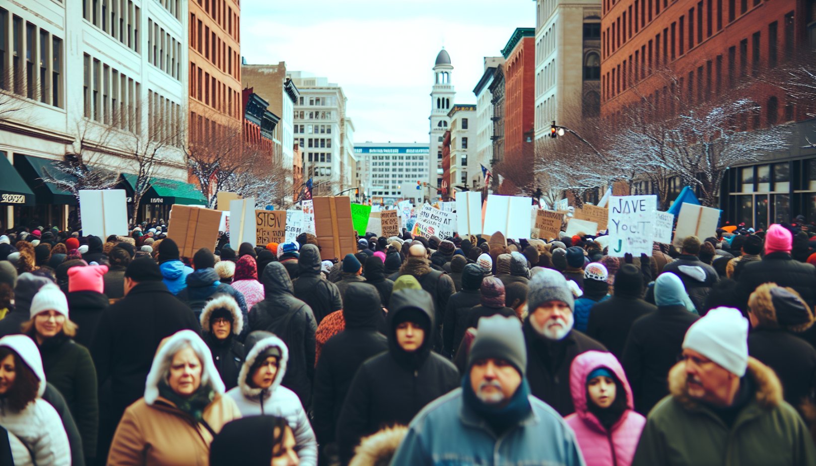 Massive protester etter drap av amerikansk kvinne av ICE-agent
