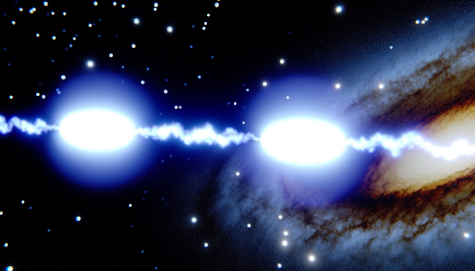 James Webb avslører voldsom gassutblåsning fra VV 340a-galaksen