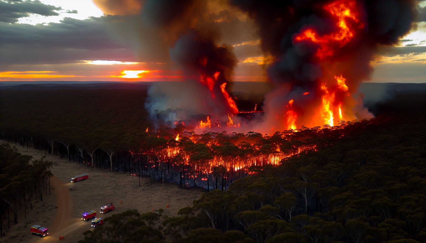 Katastrofale branner herjer Australia: Unntakstilstand og evakuering