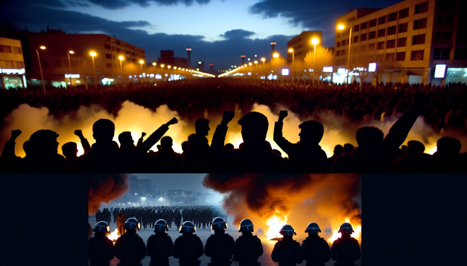 Iran i kaos: Hundrevis drept i protester, USA og Iran utveksler trusler