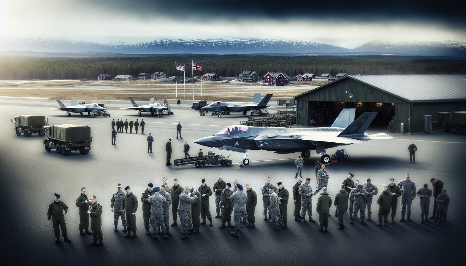 Norge i press: Splittet NATO og USAs sterke militære grep