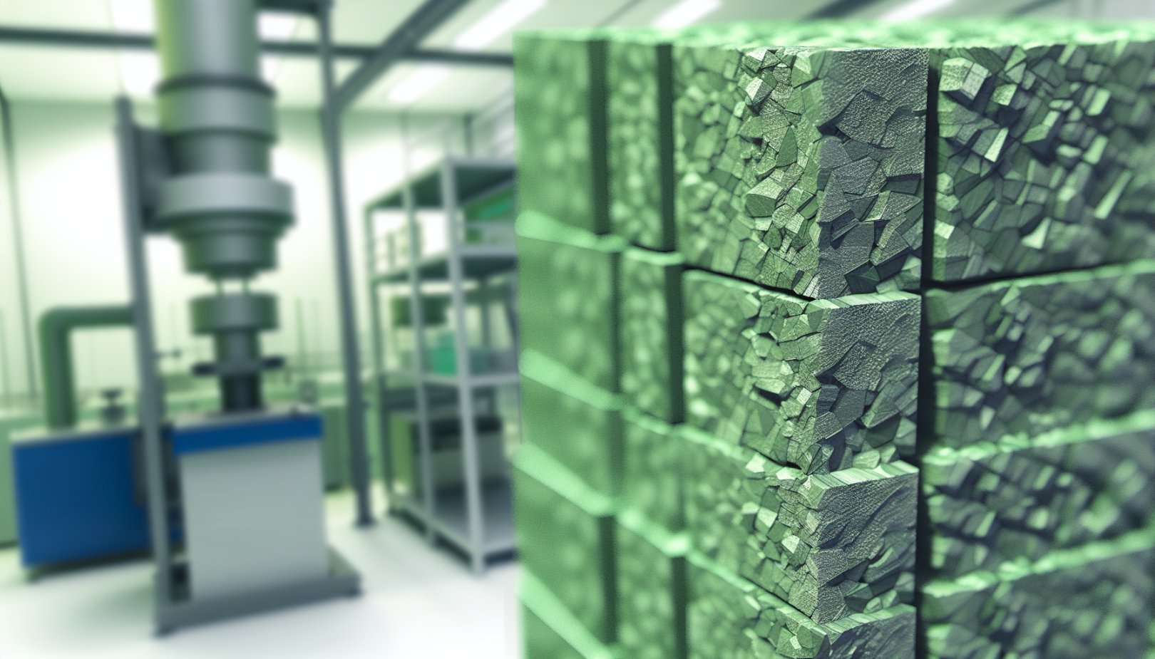 Nytt byggemateriale binder CO2: En revolusjon i byggebransjen