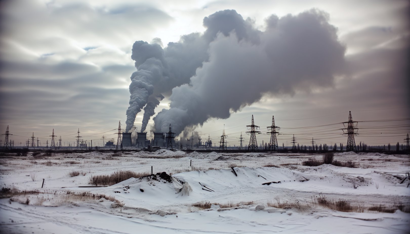 Starmer fordømmer Russlands angrep på Ukraina i bitende kulde