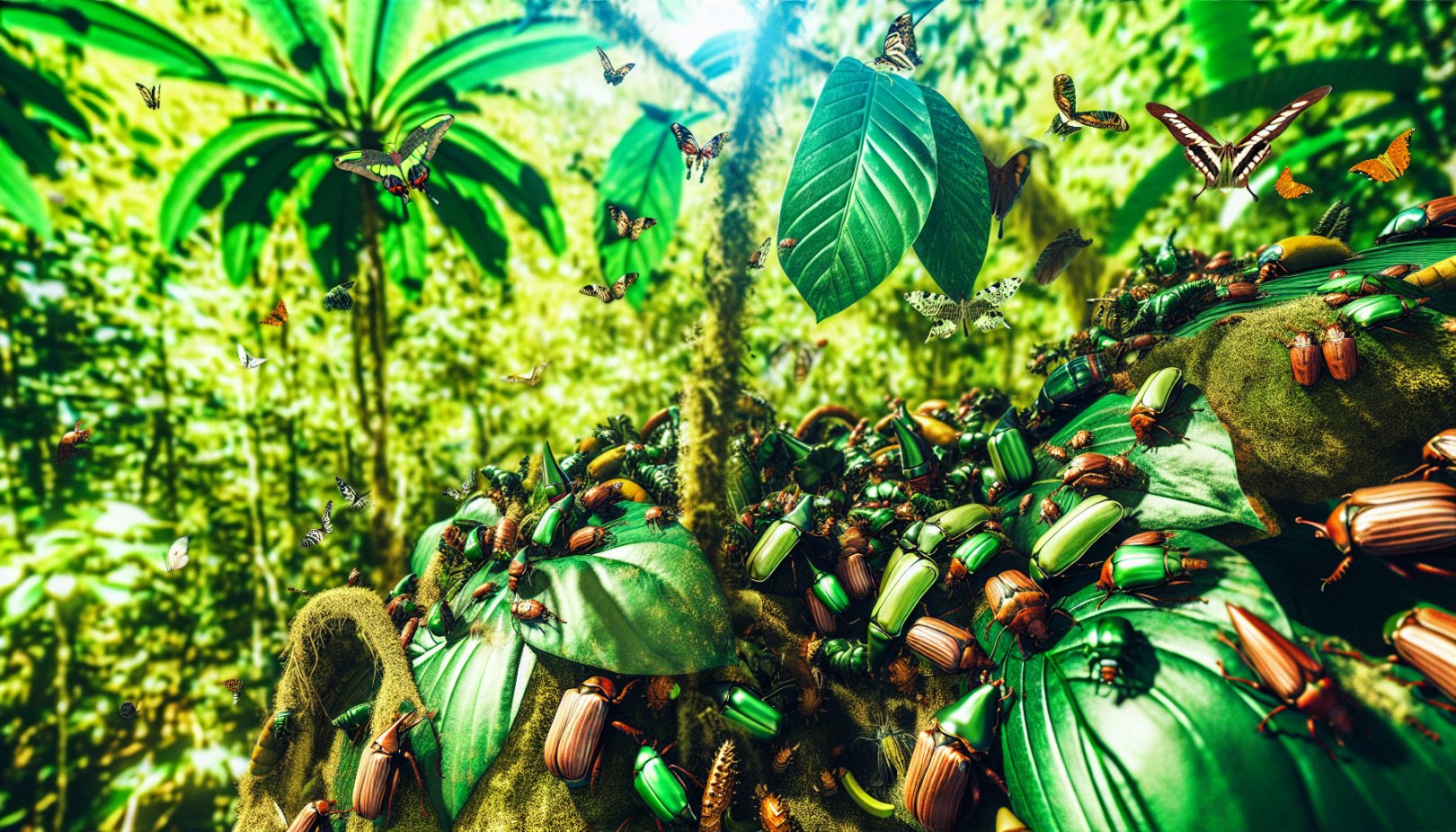 Insektkrise i Amazonas: Tropene tåler ikke økte temperaturer